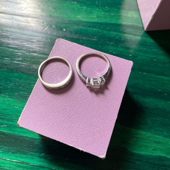 Size 7 Michael Hill Bridal Set - Picture 3 of 9